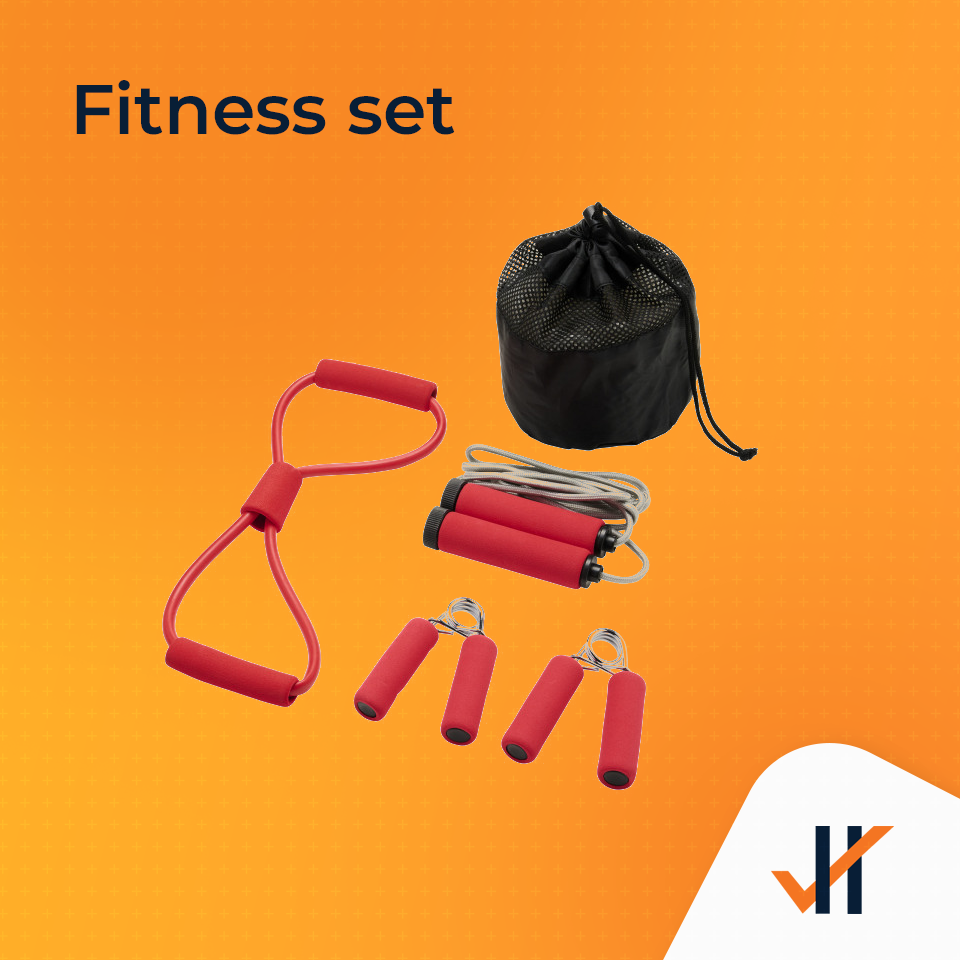 Fitness set relatiegeschenken